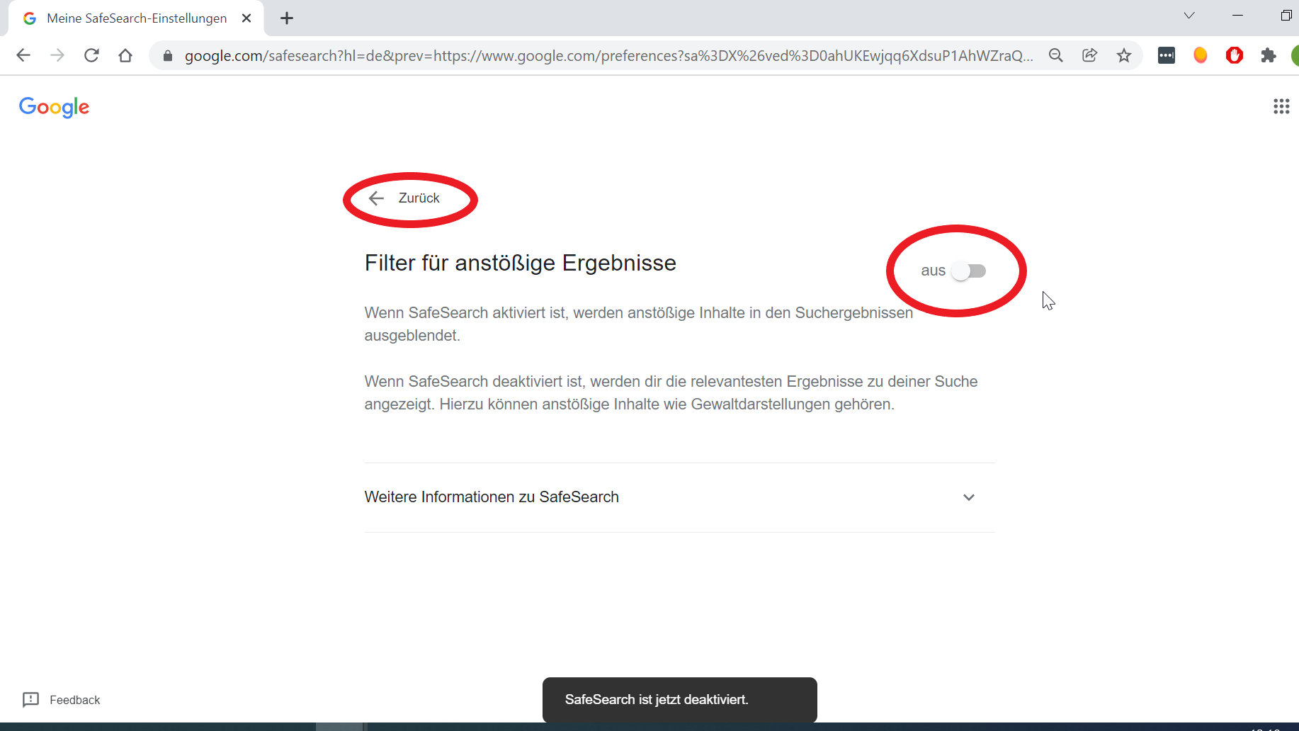 Google SafeSearch deaktivieren so funktioniert's CHIP